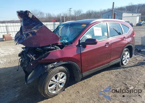 2012 Honda Cr-V Ex-L from USA, damaged, VIN 5J6RM3H72CL003347